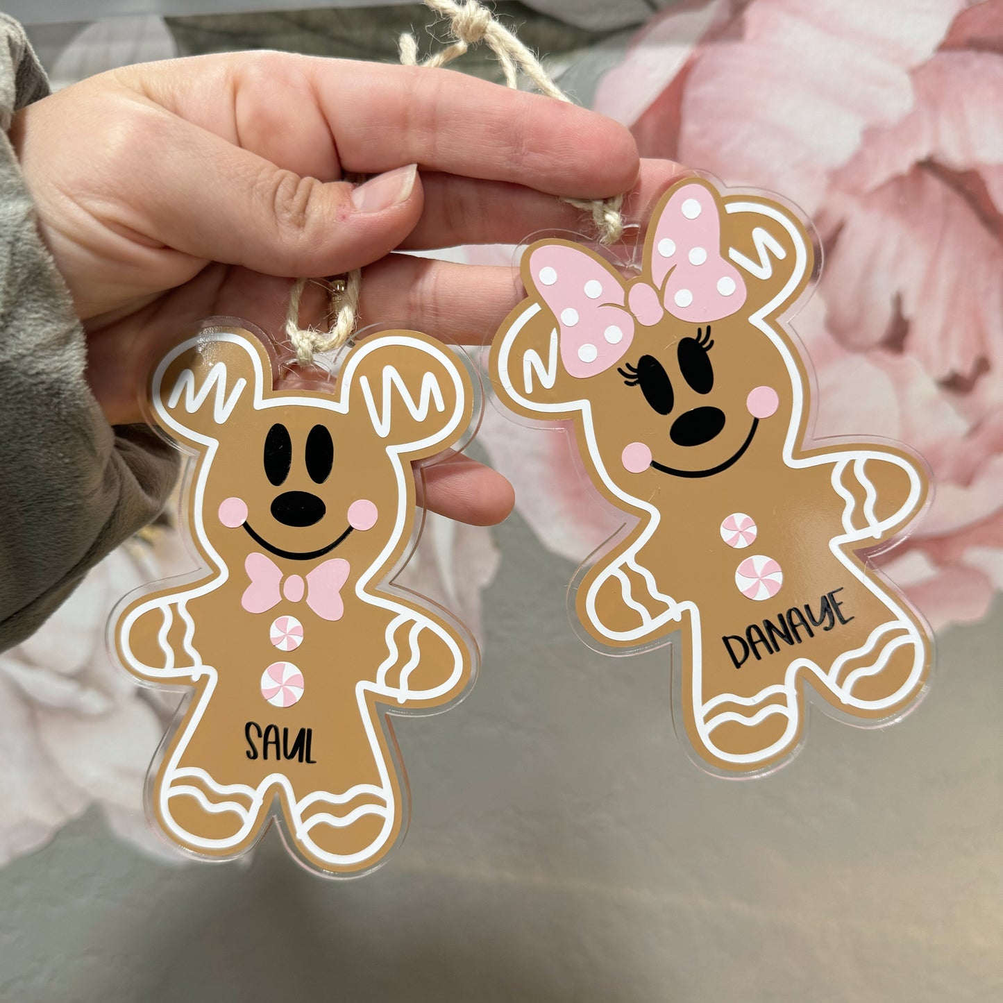 Mouse Gingerbread Ornament